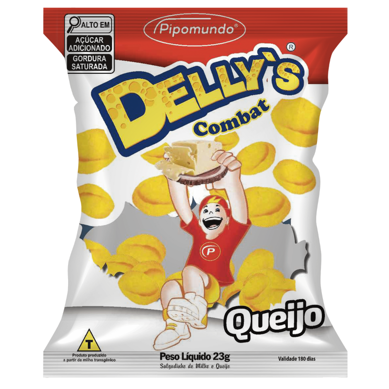 Delly’s Combat Queijo 23g – Pipomundo