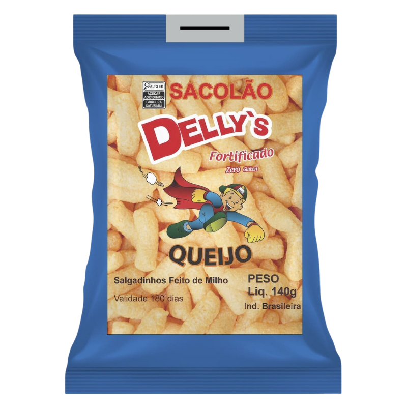 Delly’s Sacolão Queijo 140g – Pipomundo