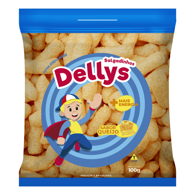 Delly’s Sacolão Queijo 100g – Pipomundo